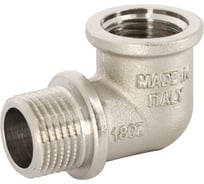 Угол Uni-Fitt НВ 3/4" с упором никелированный 612N3300