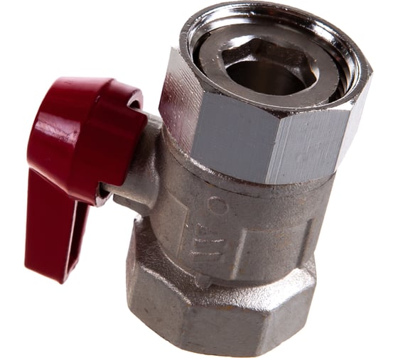Шаровые краны Uni-Fitt 1" x 3/4" с накидной гайкой и уплотнением 2 шт. 117KIT34