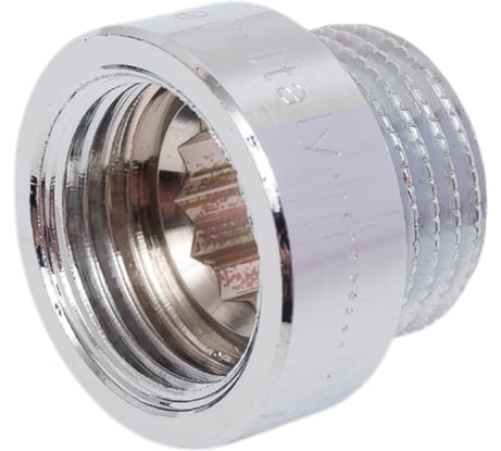 Удлинитель Uni-Fitt НВ 10 мм х 1/2, хромированный 657C2010