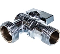 Кран для подключения стиральных / посудомоечных машин Uni-Fitt НН 1/2"х3/4" хромированный 181C2300