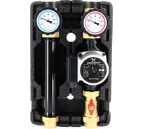 Насосная группа Uni-Fitt прямая DN25, с насосом Grundfos UPSO 25-65 180, в теплоизоляции 490G2500