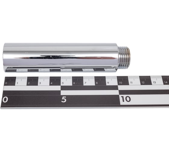 Удлинитель Uni-Fitt НВ 100 мм х 1/2, хромированный 657C2100