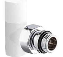 Угловой ручной вентиль SR Rubinetterie 1/2, цвет белый, Tondera Light 0774-1500VC0A