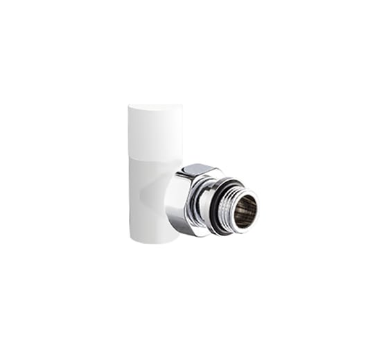 Угловой ручной вентиль SR Rubinetterie 1/2, цвет белый, Tondera Light 0774-1500VC0A 1