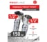 Гибкая подводка PROFLINE "Гигант" 150 см, нержавеющая сталь, 1/2" вн УТ-00044798 3