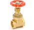 Задвижка Uni-Fitt ВВ 2 1/2", PN16, латунь 141G8000 1