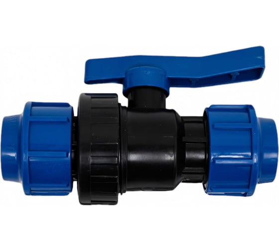 Компрессионный кран для ПЭ труб LAMMIN 25 Lm34101025025