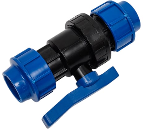 Компрессионный кран для ПЭ труб LAMMIN 50 Lm34101050050