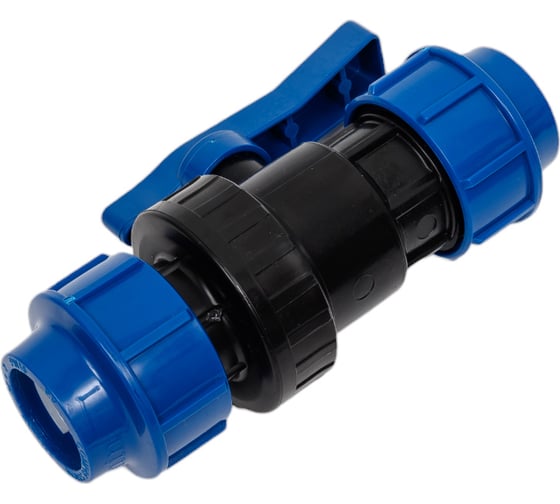 Компрессионный кран для ПЭ труб LAMMIN 50 Lm34101050050