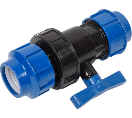 Компрессионный кран для ПЭ труб LAMMIN 50 Lm34101050050