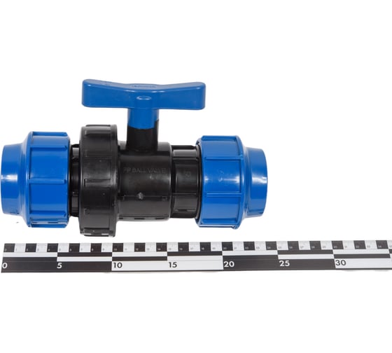 Компрессионный кран для ПЭ труб LAMMIN 50 Lm34101050050