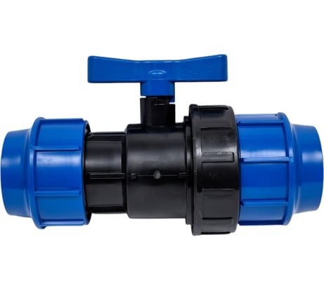 Компрессионный кран для ПЭ труб LAMMIN 63 Lm34101063063