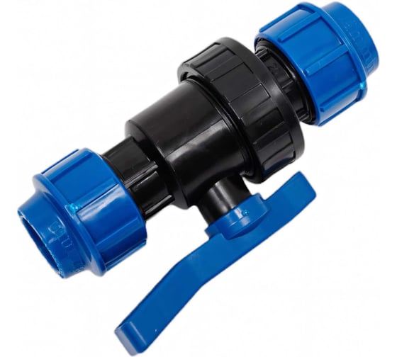 Компрессионный кран для ПЭ труб LAMMIN 20 Lm34101020020