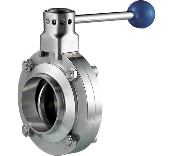 Дисковый затвор TITAN LOCK нержавеющий (AISI316), DN100, типа сварка-сварка TLSD100WDSS 1