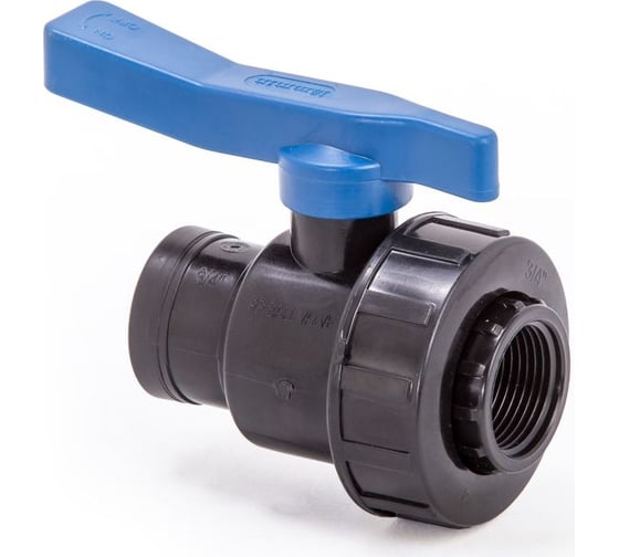 Кран для ПЭ труб LAMMIN вв 1 1/2" Lm34103000040