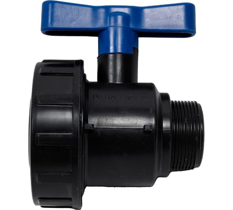 Кран для ПЭ труб LAMMIN нв 1 1/2" Lm34104000040