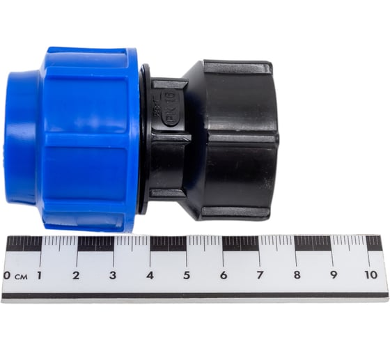 Компрессионная муфта для ПЭ труб LAMMIN вр 25x1" Lm34004025025