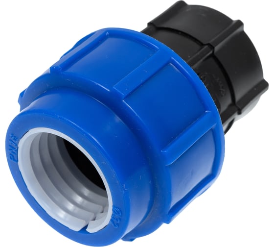 Компрессионная муфта для ПЭ труб LAMMIN вр 32x1" Lm34004032025