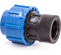 Компрессионная муфта для ПЭ труб LAMMIN вр 90x2 1/2" Lm34004090063