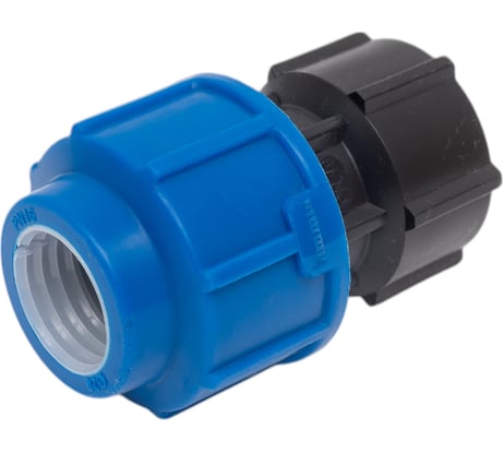 Компрессионная муфта для ПЭ труб LAMMIN вр 20x3/4" Lm34004020020