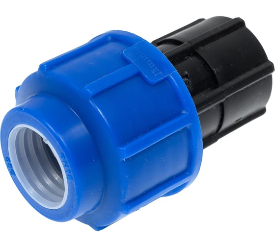 Компрессионная муфта для ПЭ труб LAMMIN вр 20x1" Lm34004020025