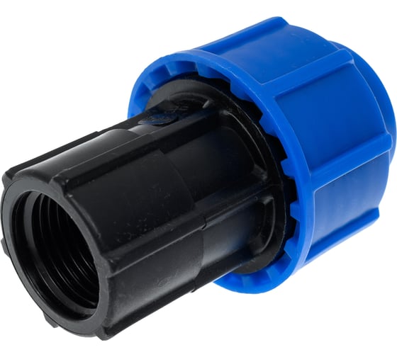 Компрессионная муфта для ПЭ труб LAMMIN вр 20x1" Lm34004020025