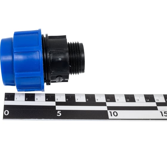 Компрессионная муфта для ПЭ труб LAMMIN нр 32x1" Lm34003032025