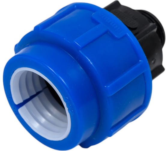 Компрессионная муфта для ПЭ труб LAMMIN нр 32x3/4" Lm34003032020