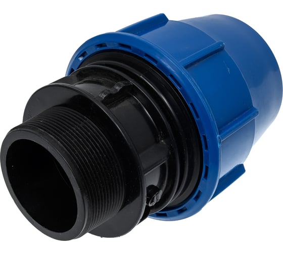 Компрессионная муфта для ПЭ труб LAMMIN нр 75x2 1/2" Lm34003075063 1