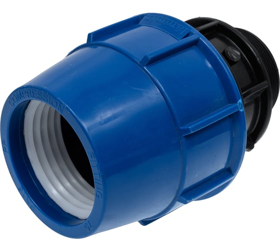 Компрессионная муфта для ПЭ труб LAMMIN нр 75x2 1/2" Lm34003075063