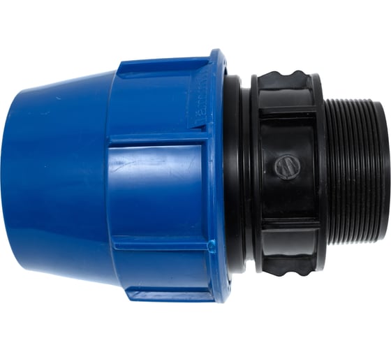 Компрессионная муфта для ПЭ труб LAMMIN нр 75x2 1/2" Lm34003075063