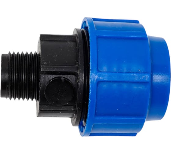 Компрессионная муфта для ПЭ труб LAMMIN нр 25x1/2" Lm34003025015 1