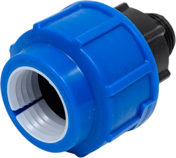 Компрессионная муфта для ПЭ труб LAMMIN нр 25x1/2" Lm34003025015