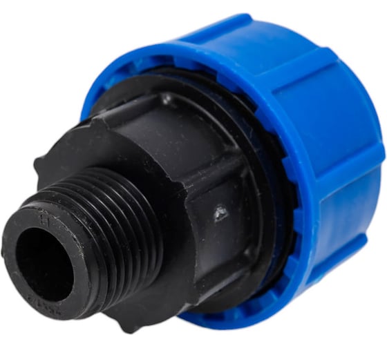 Компрессионная муфта для ПЭ труб LAMMIN нр 25x1/2" Lm34003025015