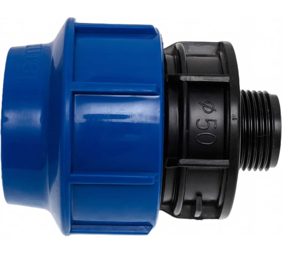 Компрессионная муфта для ПЭ труб LAMMIN нр 50x1" Lm34003050025