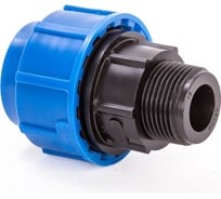 Муфта компрессионная для ПЭ труб нр LAMMIN 50x1 1/2" Lm34103050040
