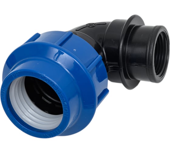 Компрессионный отвод для ПЭ труб LAMMIN вр 40x1" Lm34007040025