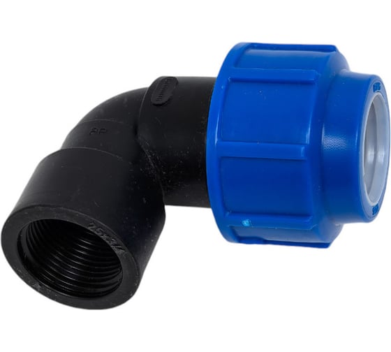 Компрессионный отвод для ПЭ труб LAMMIN вр 32x1 1/4" Lm34007032032