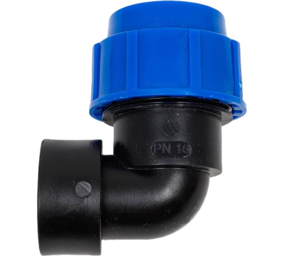 Компрессионный отвод для ПЭ труб LAMMIN вр 25x1/2" Lm34007025015