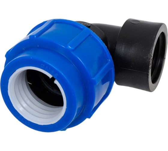 Компрессионный отвод для ПЭ труб LAMMIN вр 25x1/2" Lm34007025015