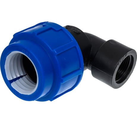 Компрессионный отвод для ПЭ труб LAMMIN вр 32x3/4" Lm34007032020