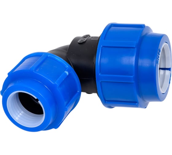 Компрессионный отвод для ПЭ труб LAMMIN 32x25 Lm34010032025