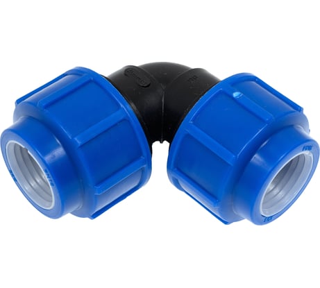Компрессионный отвод для ПЭ труб LAMMIN 25 Lm34009025025