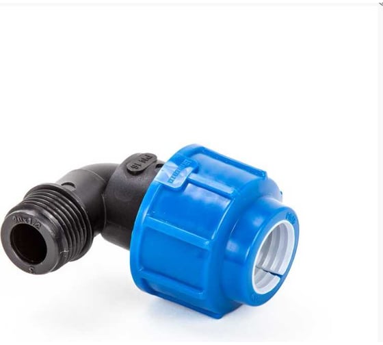 Компрессионный отвод для ПЭ труб LAMMIN 50 Lm34009050050