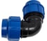 Отвод компрес. для пэ труб LAMMIN 63 Lm34109063063 3