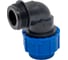 Компрессионный отвод для ПЭ труб LAMMIN нр 25x1" Lm34008025025 3