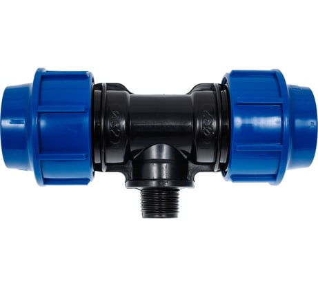 Тройник компрес. для пэ труб нр LAMMIN 32x1/2" 88/8 Lm34113321532