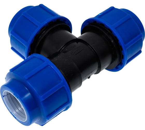 Тройник компрессионный для полиэтиленовых труб LAMMIN 25 120/15 Lm34014252525