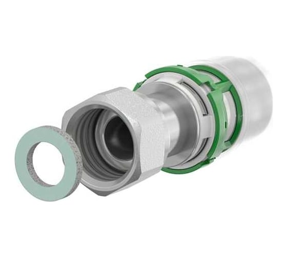 Муфта с накидной гайкой COMAP 32-1, пресс латунь 7359GW321