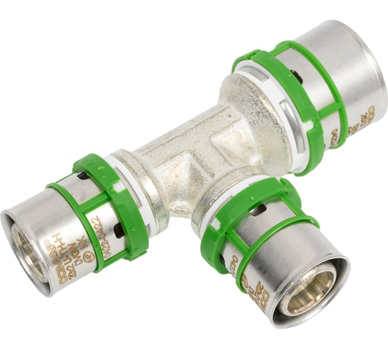 Редукционный тройник COMAP 26-20-20, пресс латунь 7130RW262020